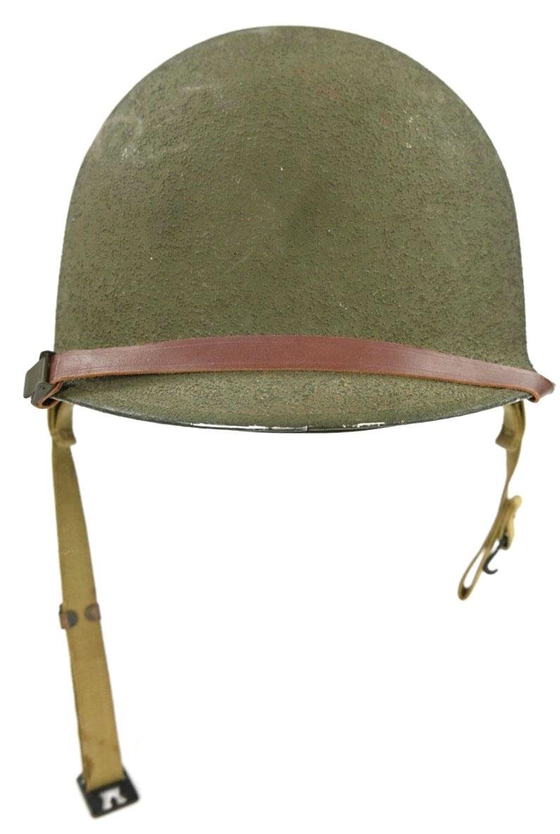US WW2 M1 Fixed Bale with Saint Clair Helmet Liner — image 2
