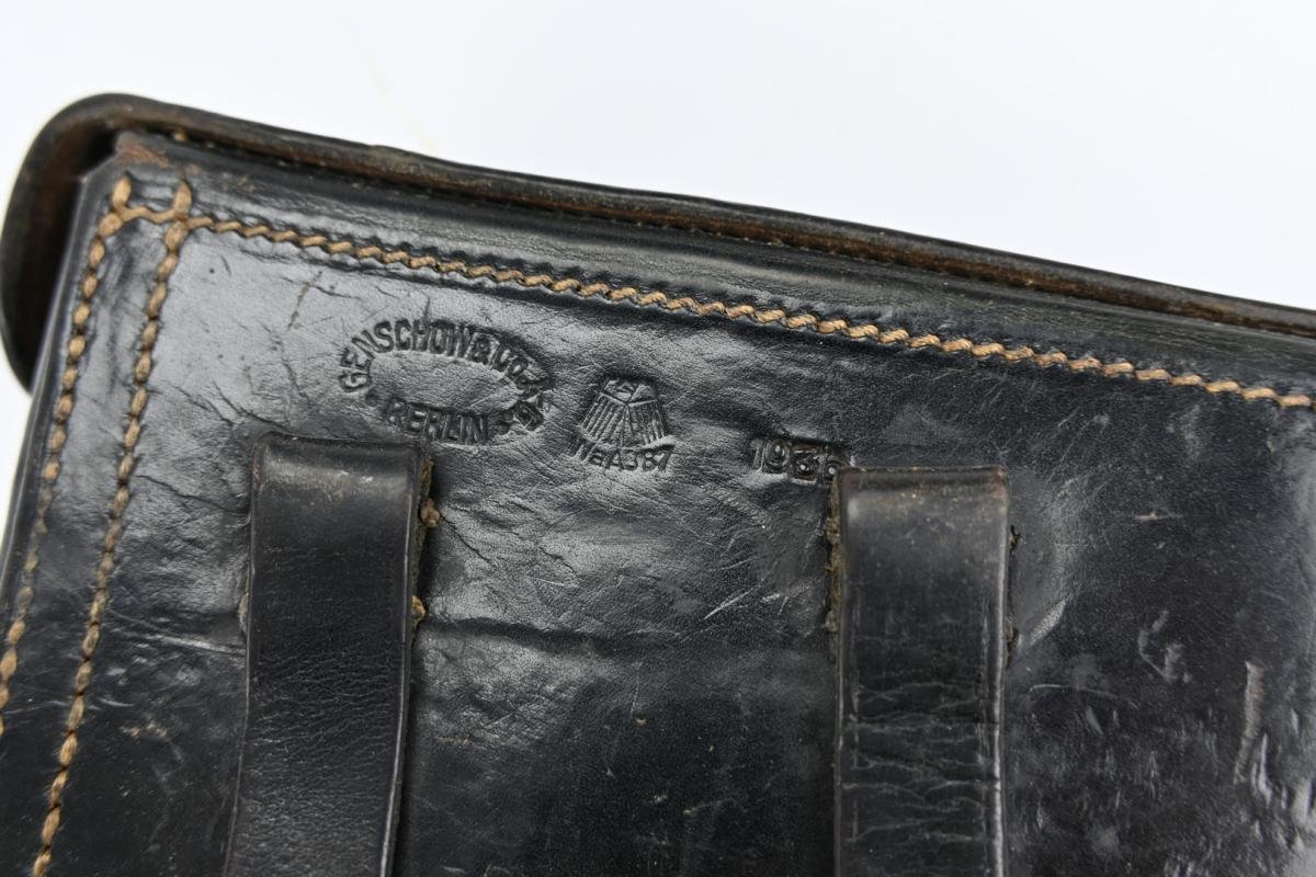 German WH P08 Hardshell Pistol Holster — image 4