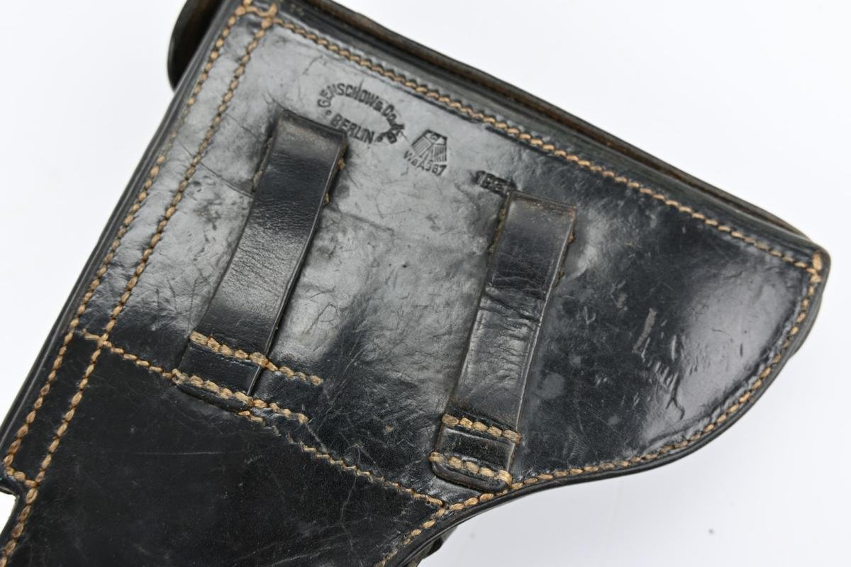 German WH P08 Hardshell Pistol Holster — image 5