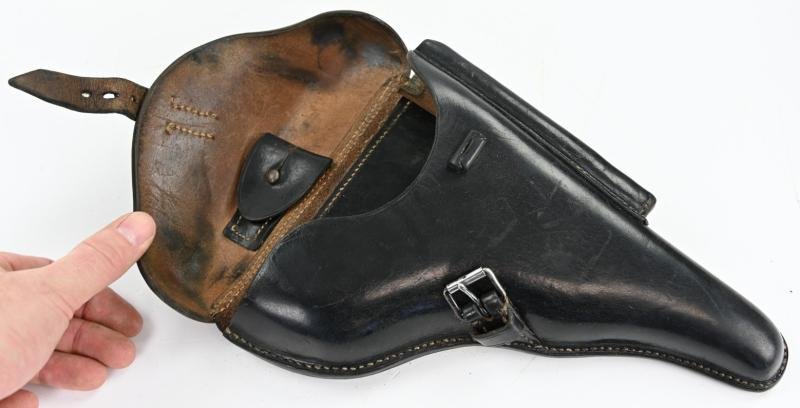 German WH P08 Hardshell Pistol Holster — image 8