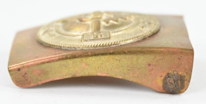 German NSBO Brass Beltbuckle — image 3