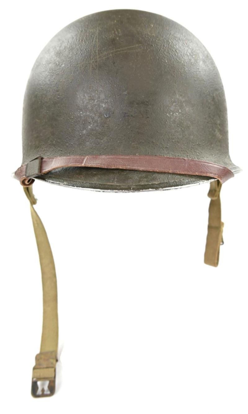 US WW2 M1 Fixed Bale Combat Helmet — image 2