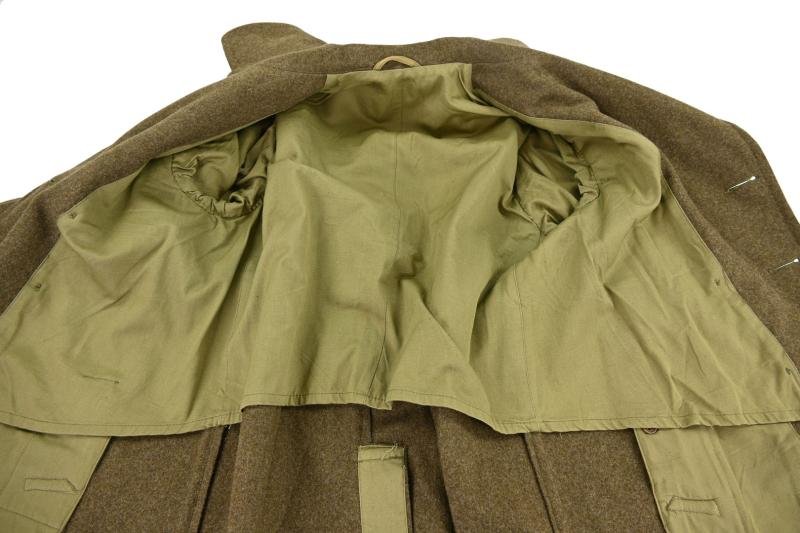 US WW2 EM/NCO Winter Greatcoat 2nd Infantry Division — image 13