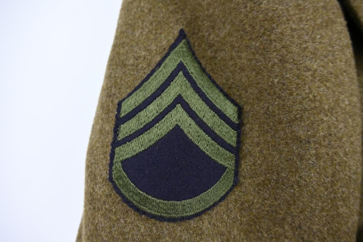 US WW2 EM/NCO Winter Greatcoat 2nd Infantry Division — image 6