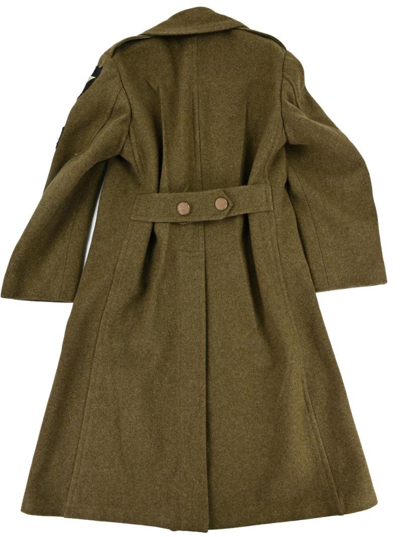 US WW2 EM/NCO Winter Greatcoat 2nd Infantry Division — image 8