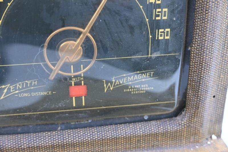 US WW2 Period Zenith Wavemagnet Long Distance Radio 1st Lt. William H. Snee 15th USAAF Pilot — image 13