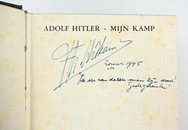Dutch Adolf Hitler Mein Kampf (Mijn Kamp) Book — image 4