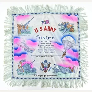 US WW2 82nd Airborne Division Sweatheart Pillow Cover