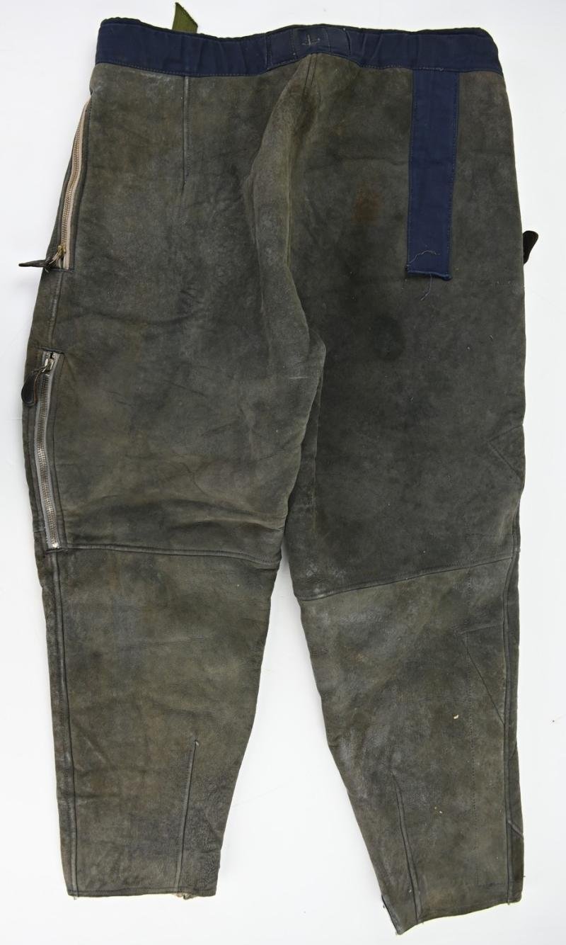 German LW Suede 'Channel' Trousers — image 3