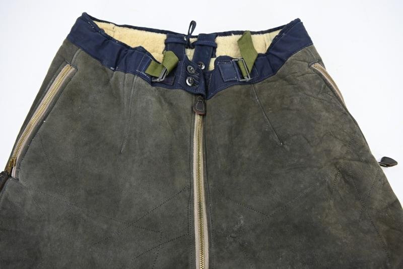 German LW Suede 'Channel' Trousers — image 5