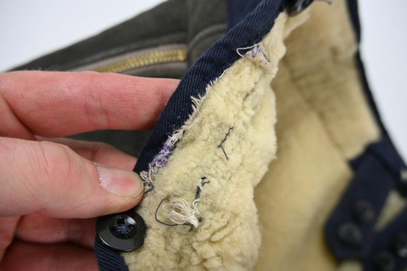 German LW Suede 'Channel' Trousers — image 6