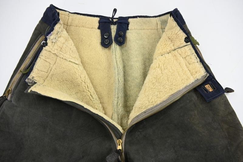 German LW Suede 'Channel' Trousers — image 8