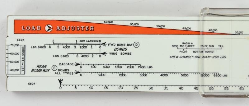 USAAF WW2 B-24H Liberator 'DNIF ANNIE' Load Adjuster Computer — image 9
