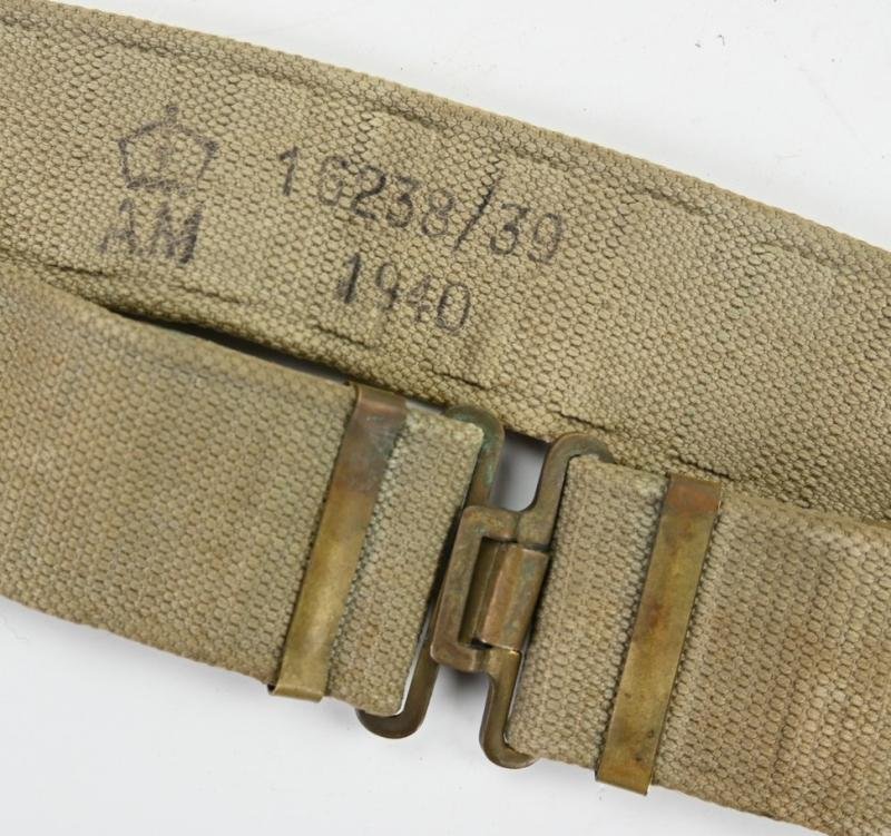 British WW2 AM Combat Belt 1940 — image 5
