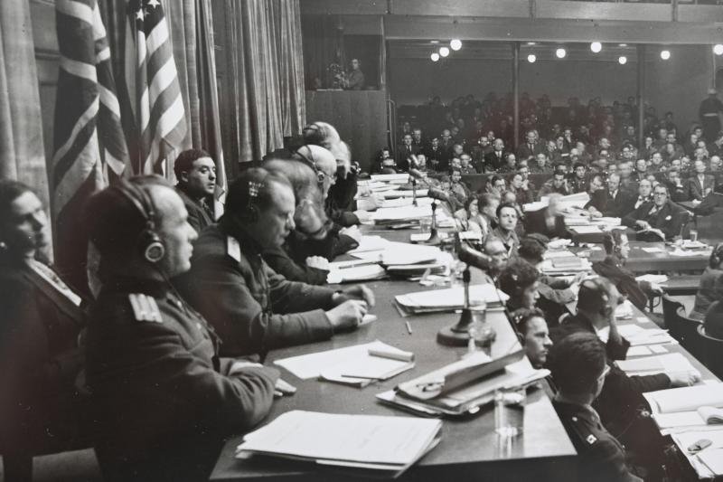 Allied Nuremberg War Trails Press Photo — image 2