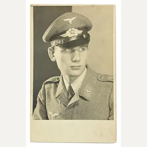 German LW Portrait Picture Kriegsschule