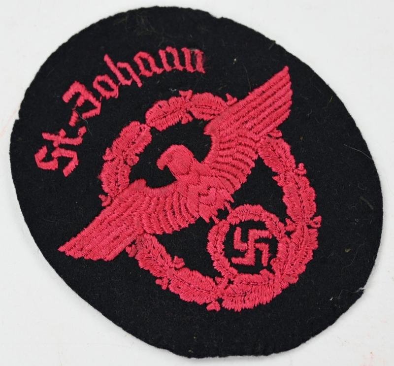 German 'Feuerlöschpolizei' NCO Sleeve Eagle — image 2