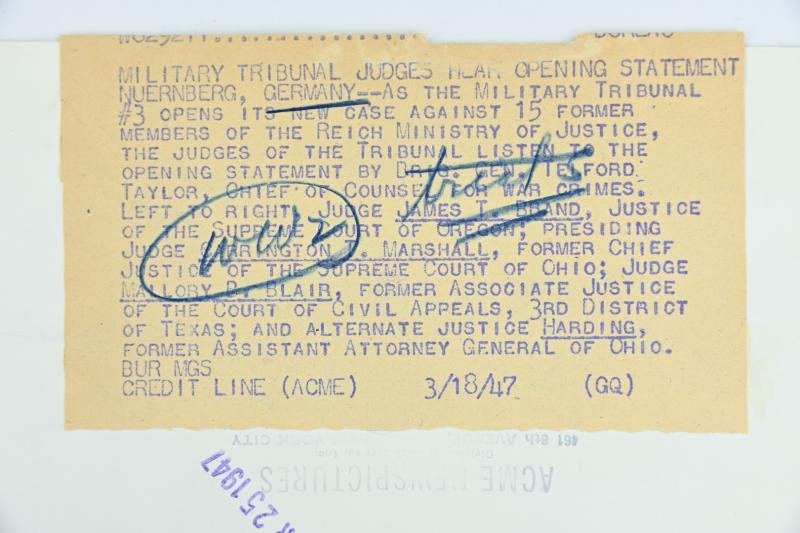 Allied Nuremberg War Trail Picture — image 4