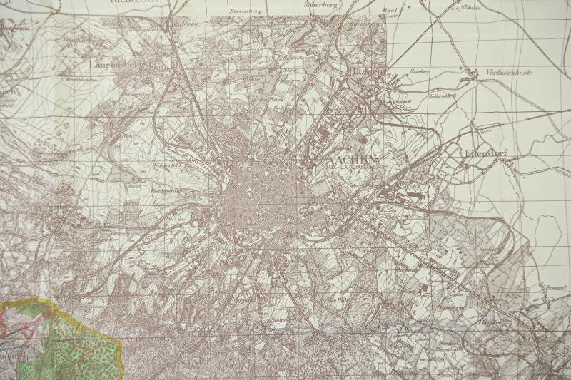 German WH Mapcard of Gemmenich Belgium — image 4