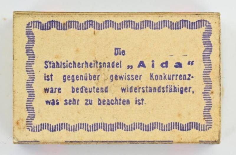 German Third Reich Safety Needles in Box — image 2