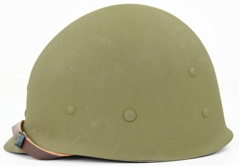 US WW2 M1 Helmet Liner with Chinstrap — image 3