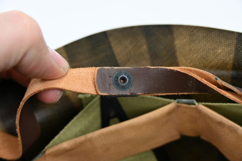 US WW2 M1 Helmet Liner with Chinstrap — image 6