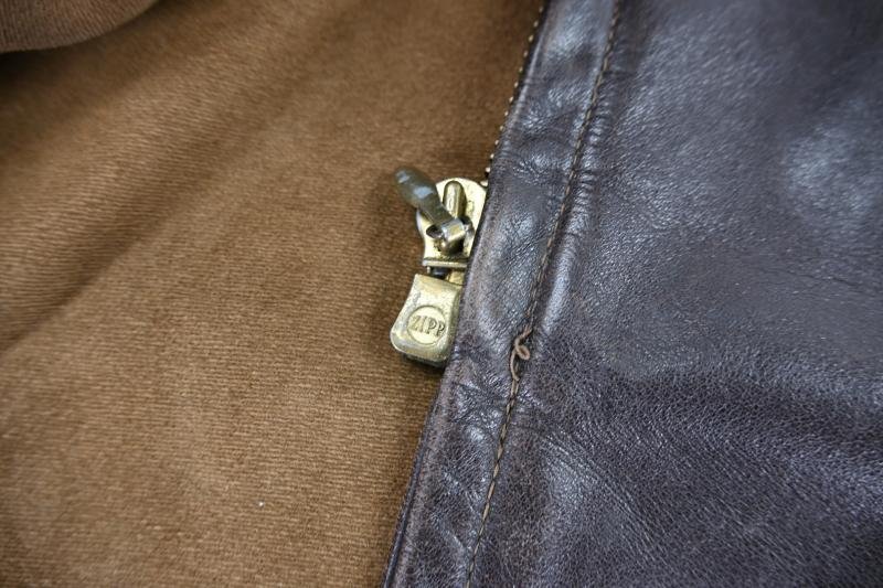 German DLV/Luftwaffe Leather Jacket — image 7