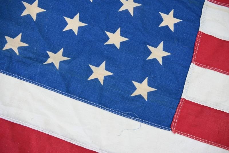 US WW2 48 Star Stars & Stripes National Flag — image 2