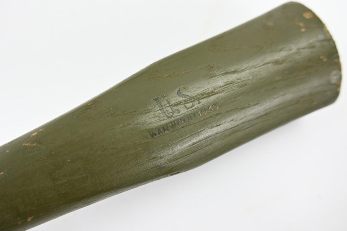 US WW2 M-1910 Pick-Mattock and carrying case — image 6