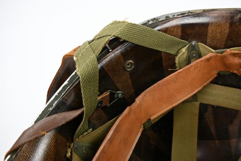 US WW2 Airborne 517th Parachute Infantry Regiment Camouflage Helmet — image 15
