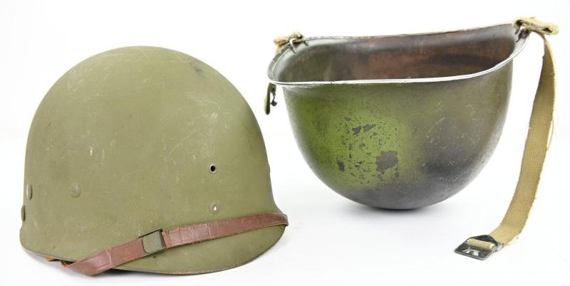 US WW2 Airborne 517th Parachute Infantry Regiment Camouflage Helmet — image 18