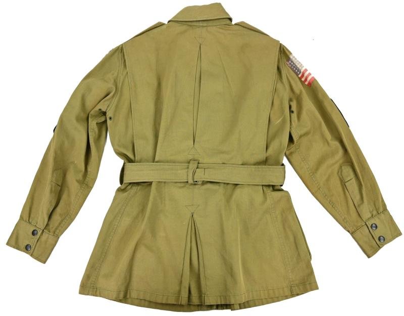 US WW2 82nd Airborne M42 Jumpjacket with Armflag — image 10