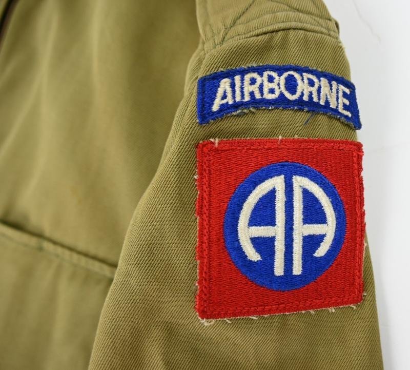 US WW2 82nd Airborne M42 Jumpjacket with Armflag — image 5