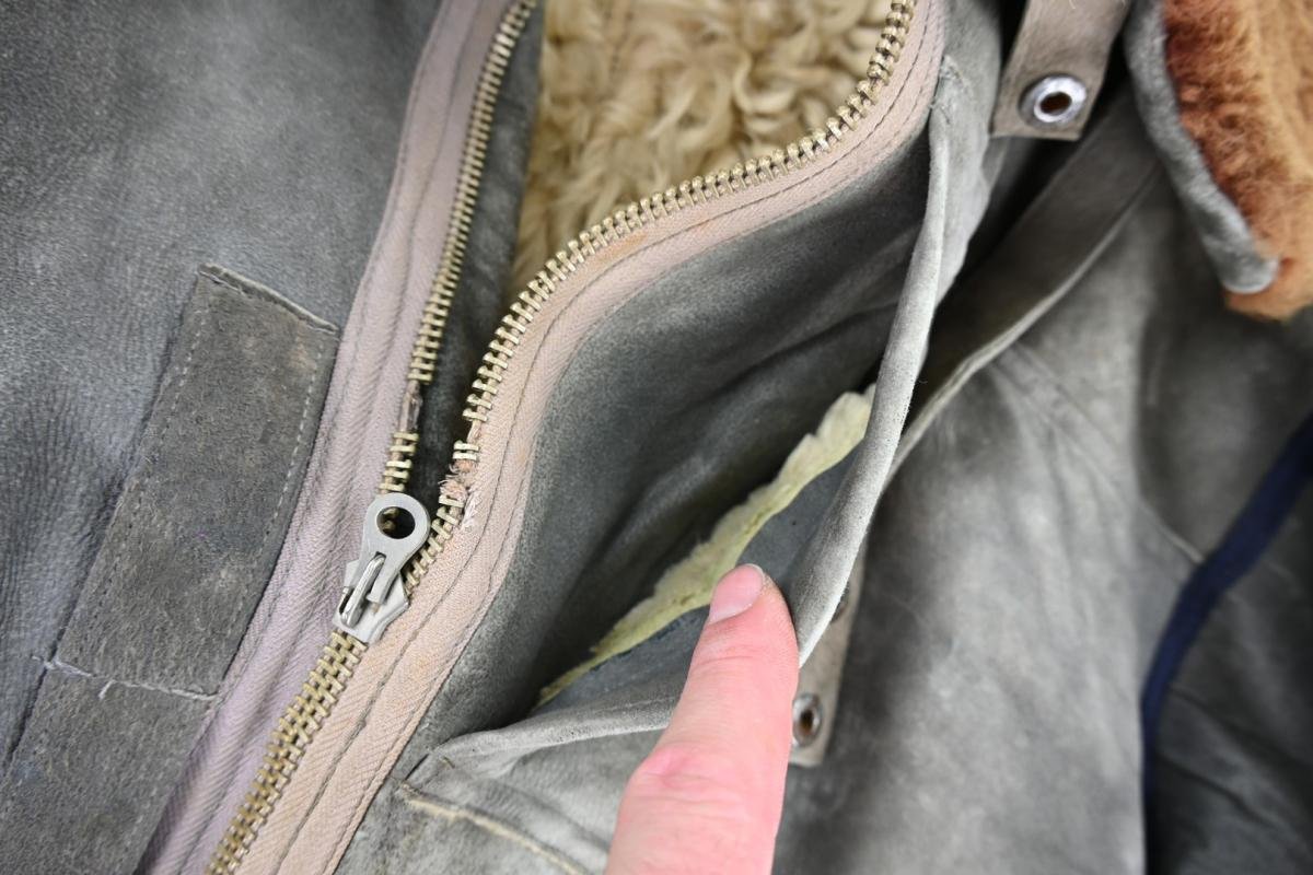 German LW suede winter 'Channel' flying jacket — image 10
