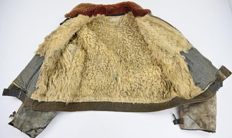 German LW suede winter 'Channel' flying jacket — image 12