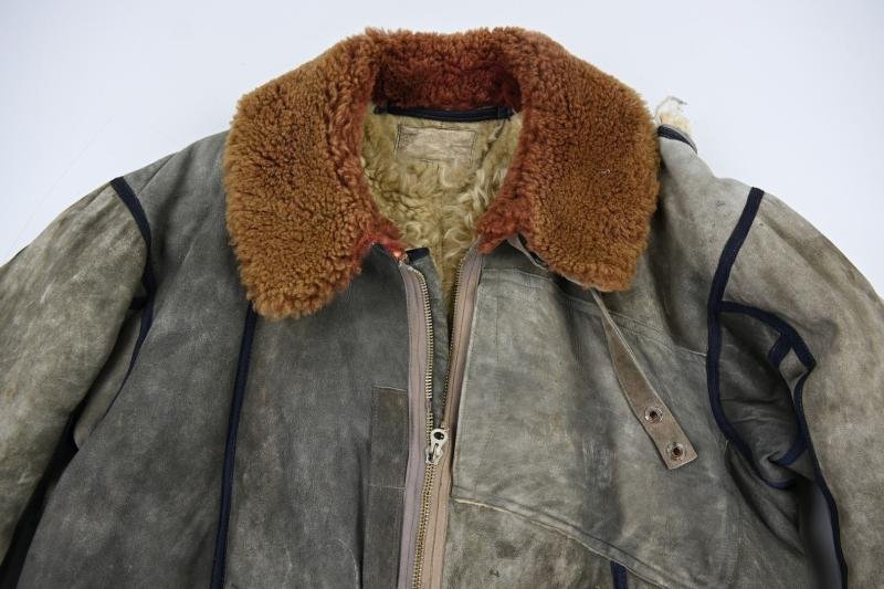 German LW suede winter 'Channel' flying jacket — image 2