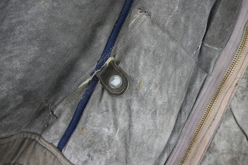 German LW suede winter 'Channel' flying jacket — image 4