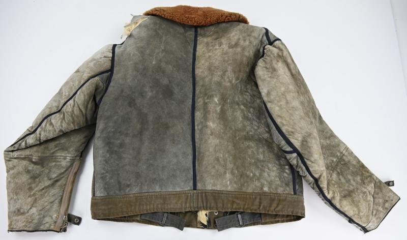 German LW suede winter 'Channel' flying jacket — image 8
