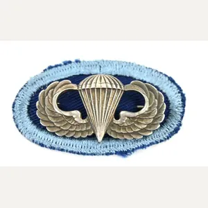 US WW2 101st AB/ 502nd PIR Jumpwing & Oval