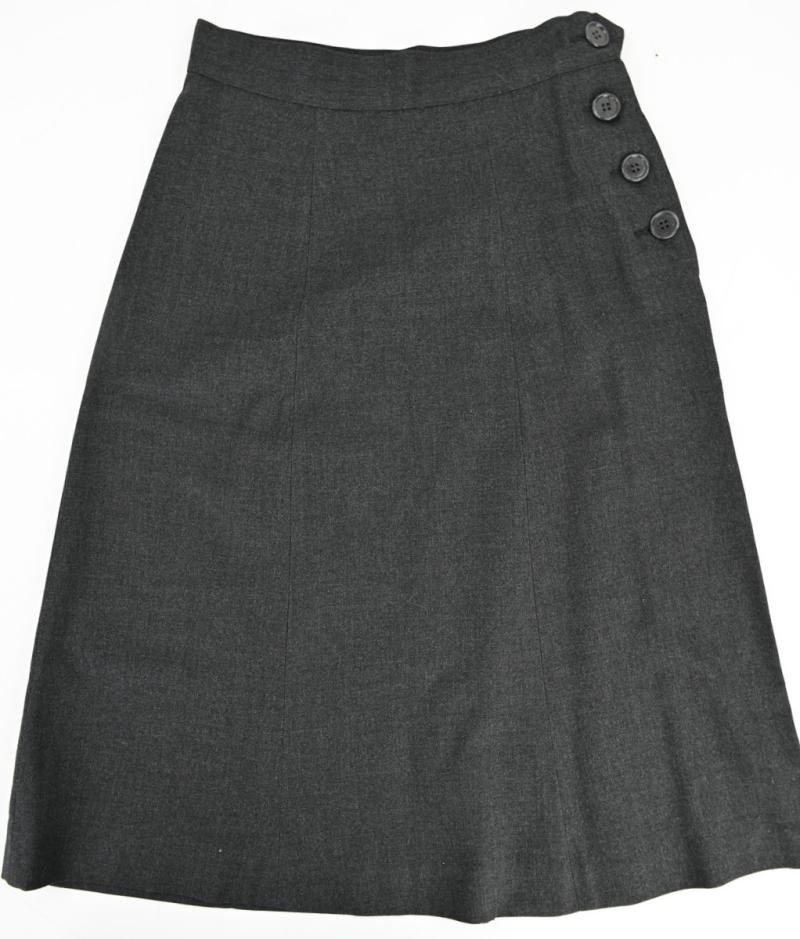 US WW2 Flannel Grey Red Cross Workers Uniform Jacket & Skirt — image 13