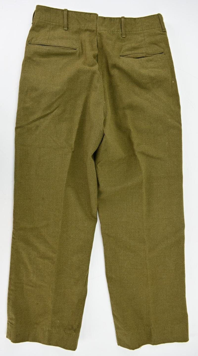 US WW2 M-1937 Wool Trousers — image 3