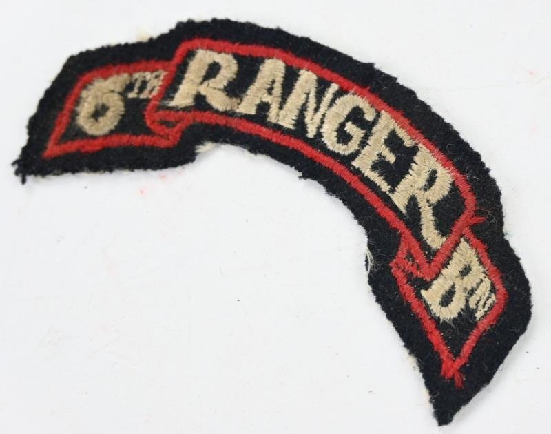 US WW2 6th Ranger Battalion Scroll — image 2