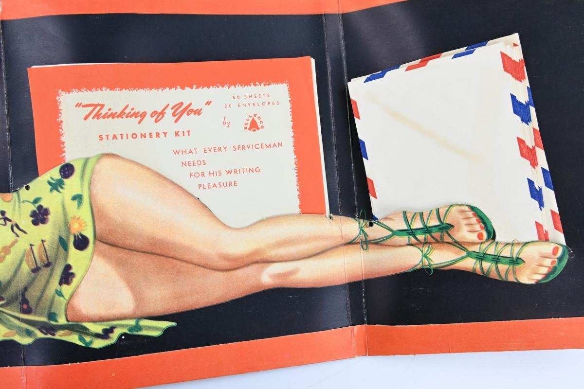 US WW2 Fieldpost Writing Set 'Thinking of You!' — image 4