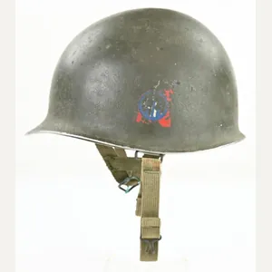 US WW2/Korea M1C Paratrooper Helmet 82nd Airborne Division