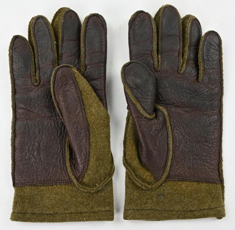 US WW2 Winter Wool Gloves — image 2