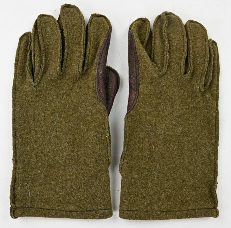 US WW2 Winter Wool Gloves — image 3