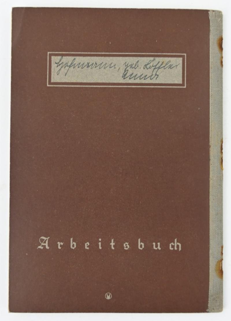 German Third Reich 'Arbeitsbuch' Workerspass — image 5