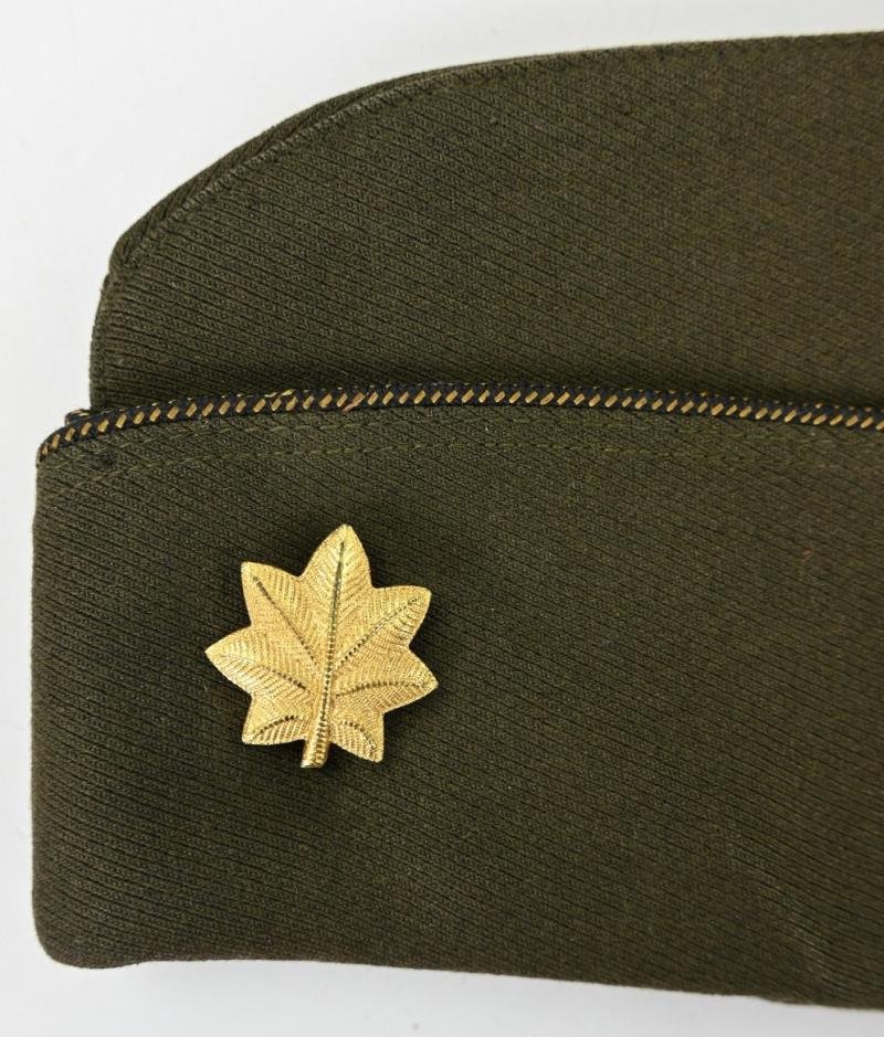 US WW2 Officer Garrison Cap Major — image 2