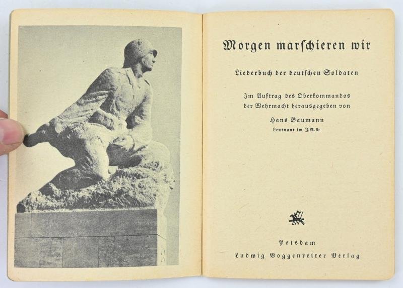 German WH Songbook 'Morgen Marschieren Wir' — image 2