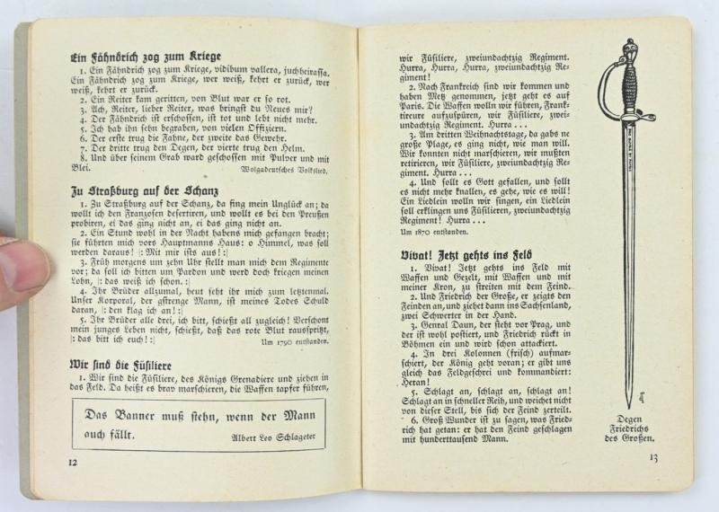 German WH Songbook 'Morgen Marschieren Wir' — image 4